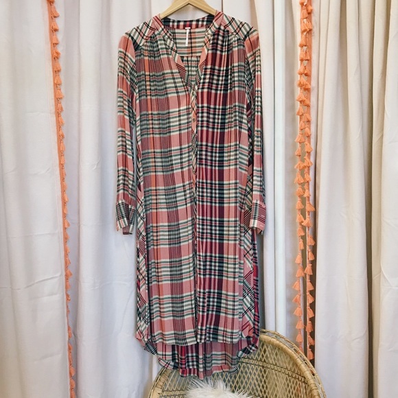 Free People Plaid dress - Picture 1 of 2